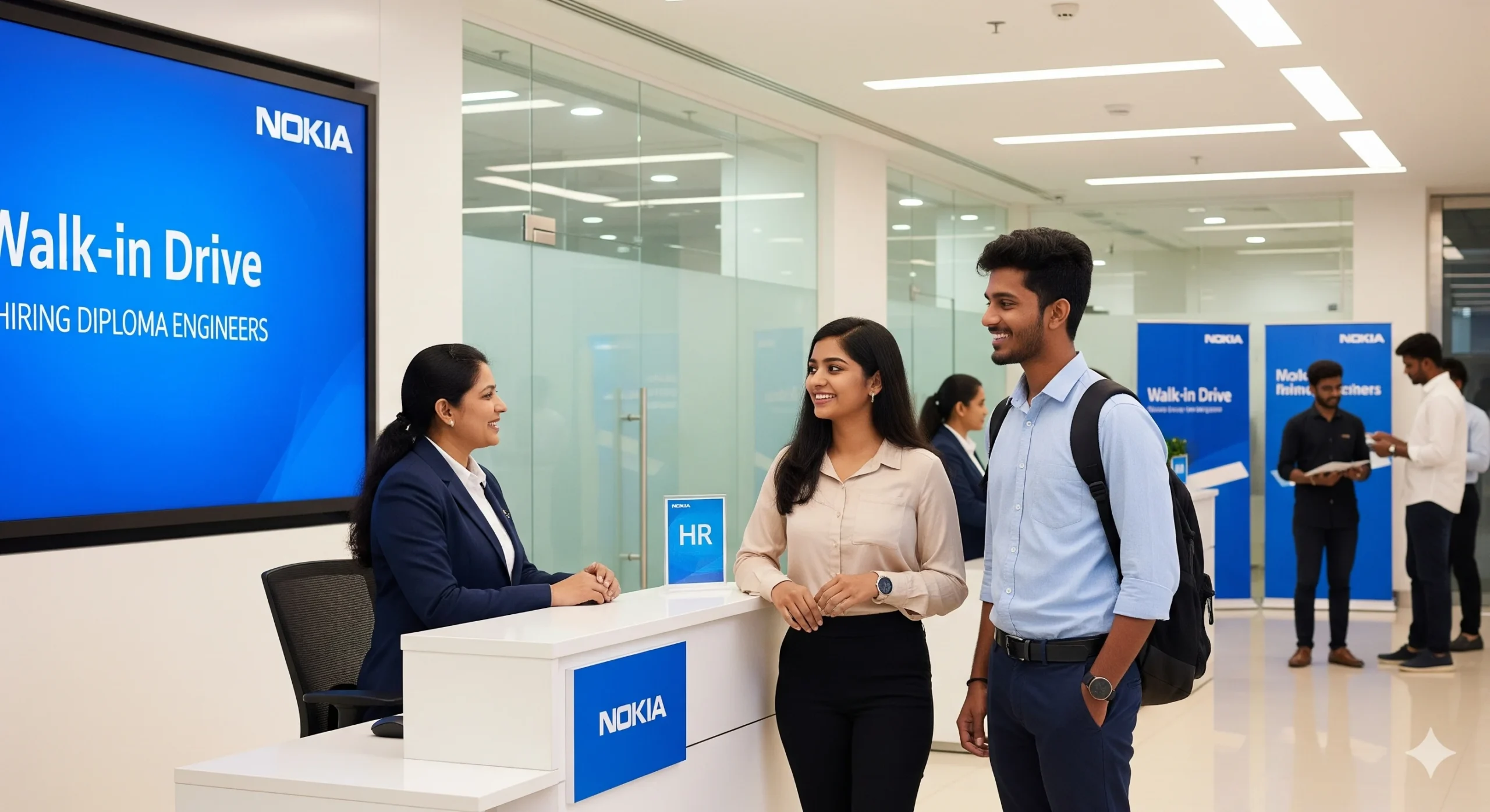 Walk-in Drive: Diploma Engineer | Nokia | Chennai | Freshers