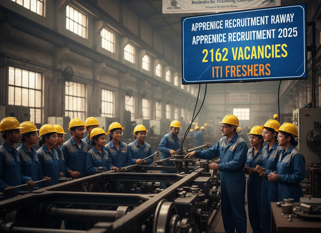 Railway Apprentice Recruitment 2025 | North Western Railway | 2162 Vacancies | ITI Freshers