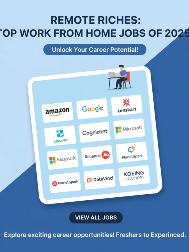 Top Work From Home Jobs of 2025!